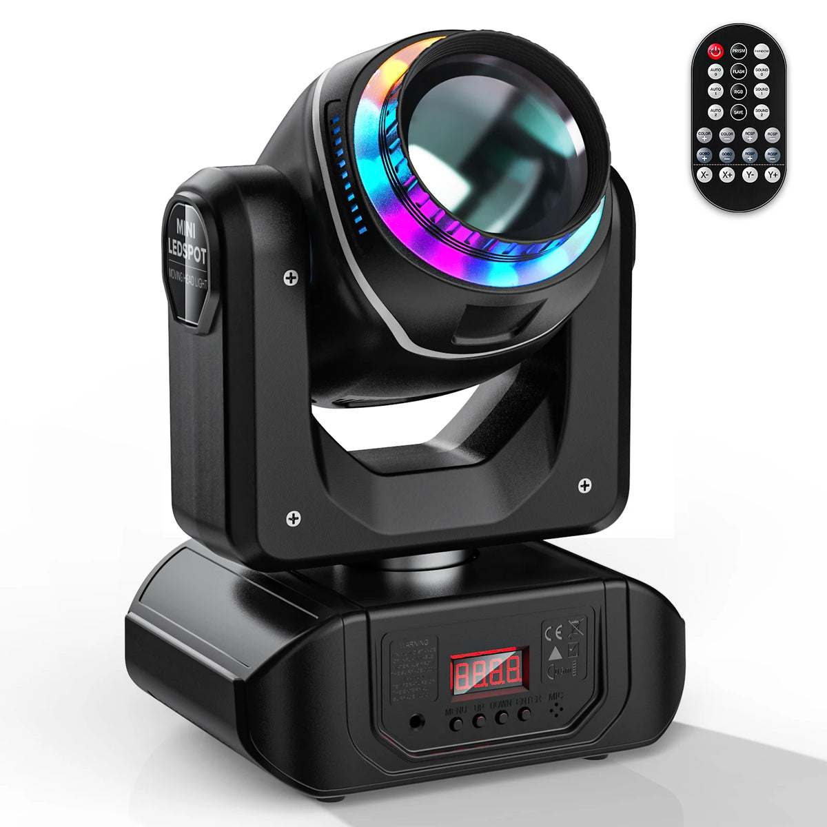 U`King 120W Led Rgb With Wireless Remote Concert Moving Head Lamp for Wedding Disco Dj Ktv Church Stage Lights