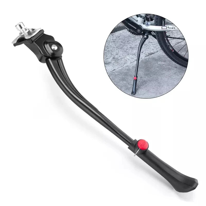 Bicycle Kickstand MTB Adjustable Middle Parking Racks Aluminum Alloy Bike Kickstand Foot Support Bicycle Parts