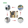 JRHB Brand Industrial Grade Coarse Fineness Bonded Silica Sand Powder Swimming Pool Beach Sand Decorative Snow White Ivory Pure