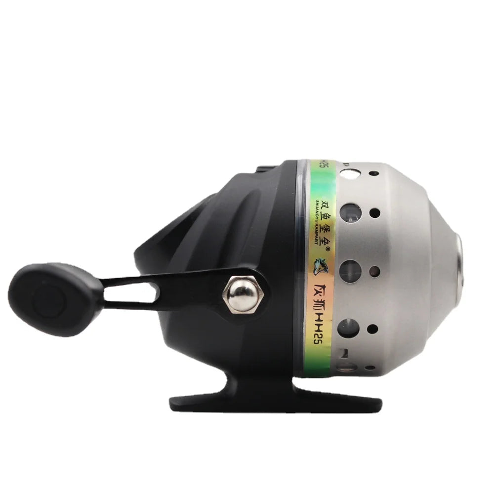 High Quality Metal HH25 Fishing Reel for Outdoor Shooting Inner Line Closed Road Sub Wheel Driven Bait for Left Hand for Stream