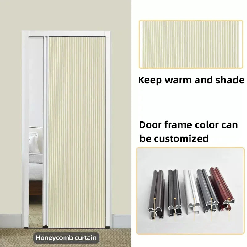 100% Blackout Waterproof Honeycomb Blinds Fabric Cellular Shades Pleated Non-woven Fabric Shutters