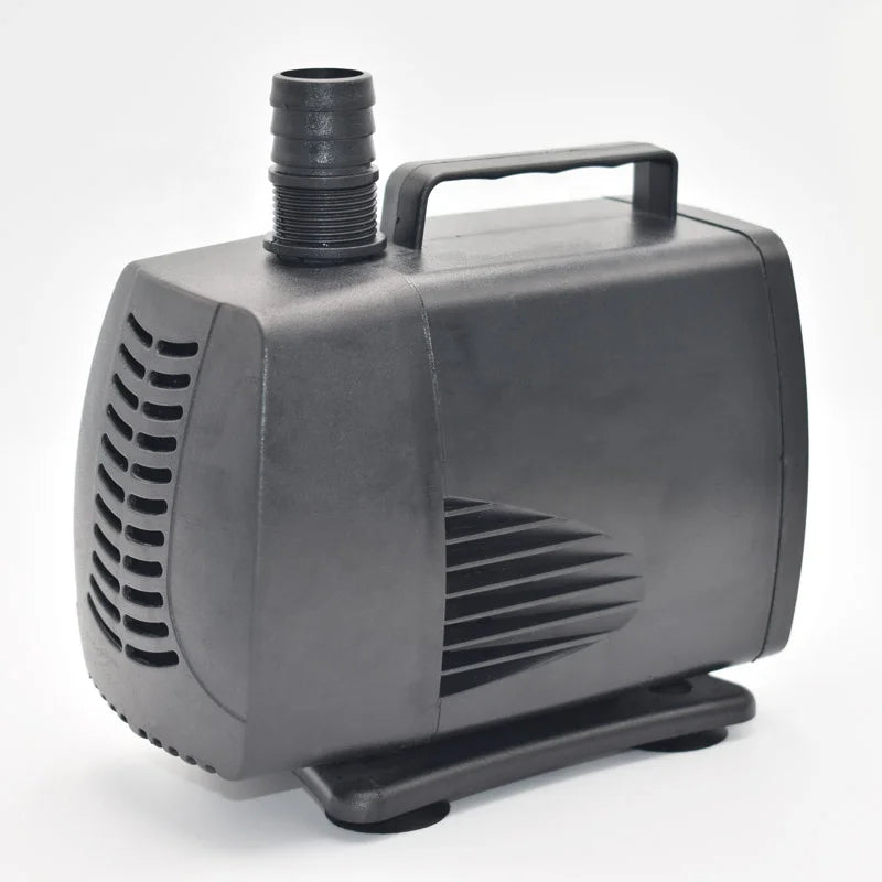 ALMANE 150W H-max 5m Output 5000l/h  Aquarium Water Pump with 2 Nozzles for Aquarium Pond Fish Tank Hydroponics Fountain Pump