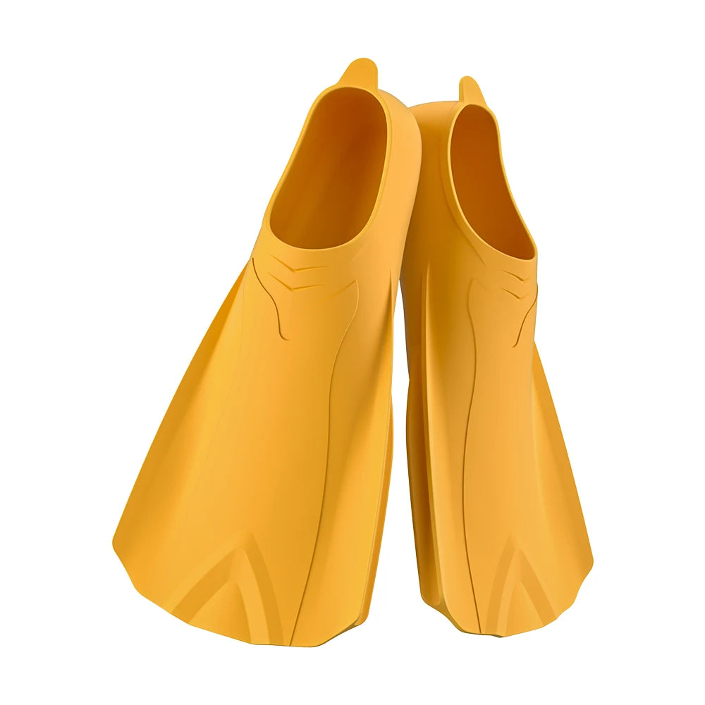 XXXS Factory Manufacturer Price Full Foot Design Kids Training Swim Fins Diving Snorkeling Flippers Short Blade Swim US12-12.5C