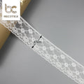 Custom White Nylon Lace Stretch Lace Small Size Lace Trim for Panties