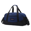 Large Capacity Unisex Duffel Travel Bag Waterproof Oxford Gym Sports Bag Zipper Closure Fashion Solid Pattern Nylon Canvas
