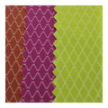 Yarn Dyed 420D Two Tune Prismatic Grid Fabric with PU Coated for Bags