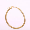 Fenny Tarnish Free Permanent Simple Basic Snake Chain Bracelet Trend for Women Waterproof Stainless Steel Jewelry Wholesale