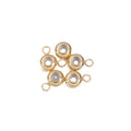 Wholesale 304 Stainless Steel 50pcs Stopper Slider Beads DIY Accessories for Women Bracelet Necklace R.Gem. Jewelry Making