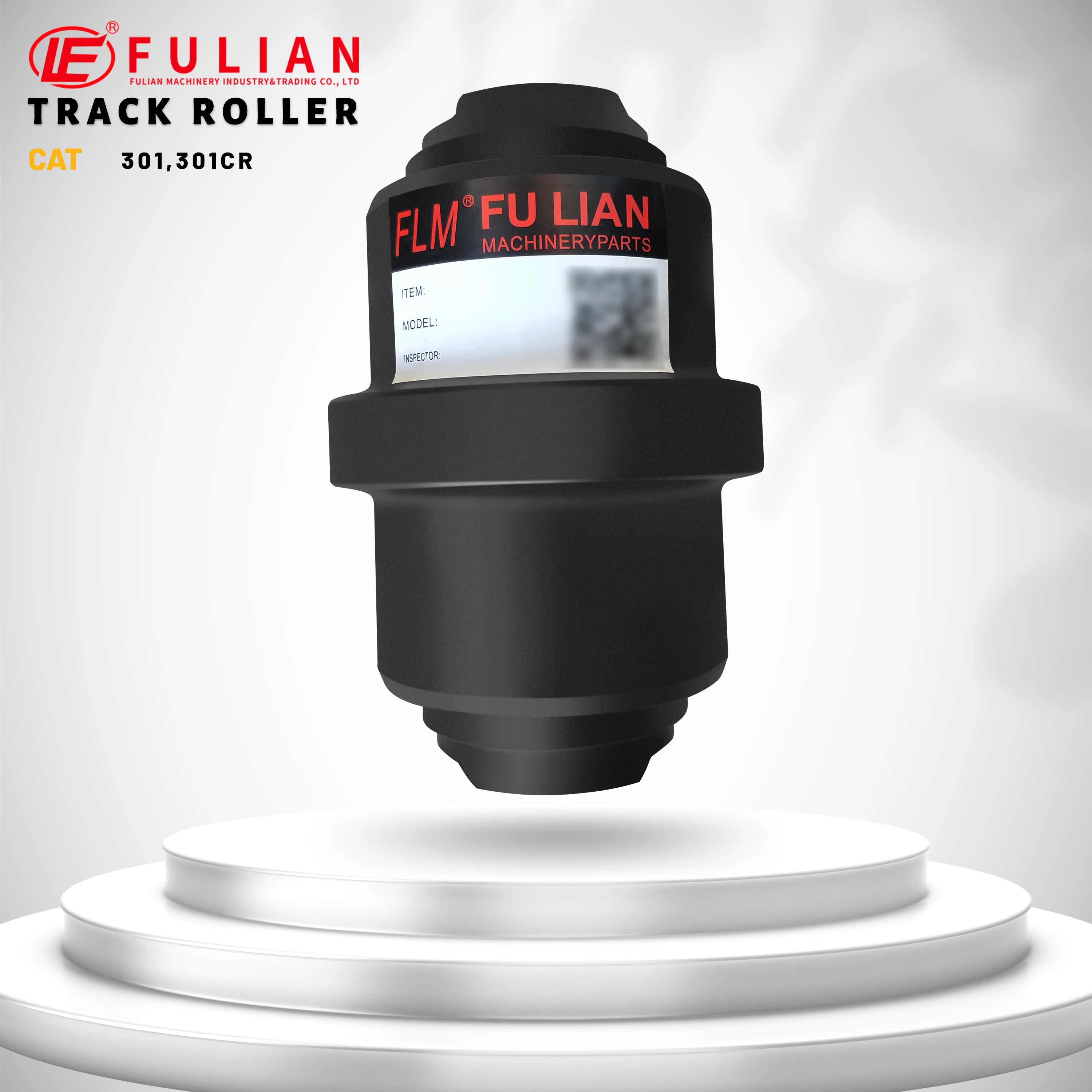 FL 301 Series Excavator Undercarriage Spare Parts Track Bottom Roller for 301.4C/301.8C/301.6/301.7CR/301.5 Models