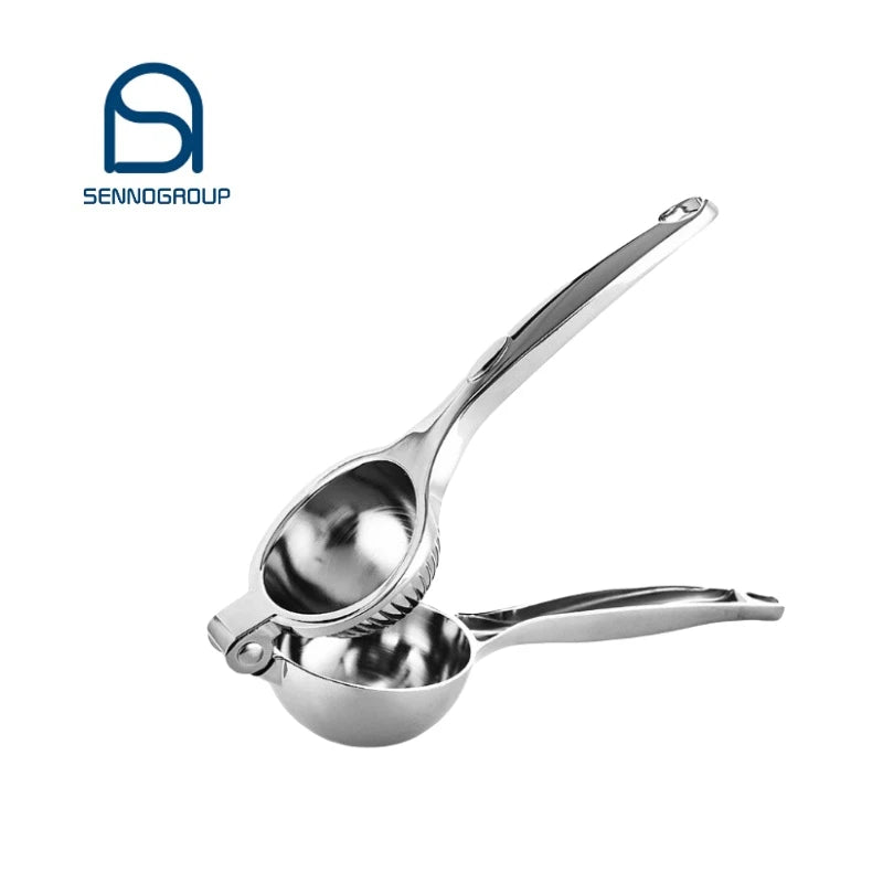 Stainless Steel Kitchen Tools Manual Orange Silicone Citrus Lemon Fruit Pomegranate Handheld Press Lime Juicer Squeezer