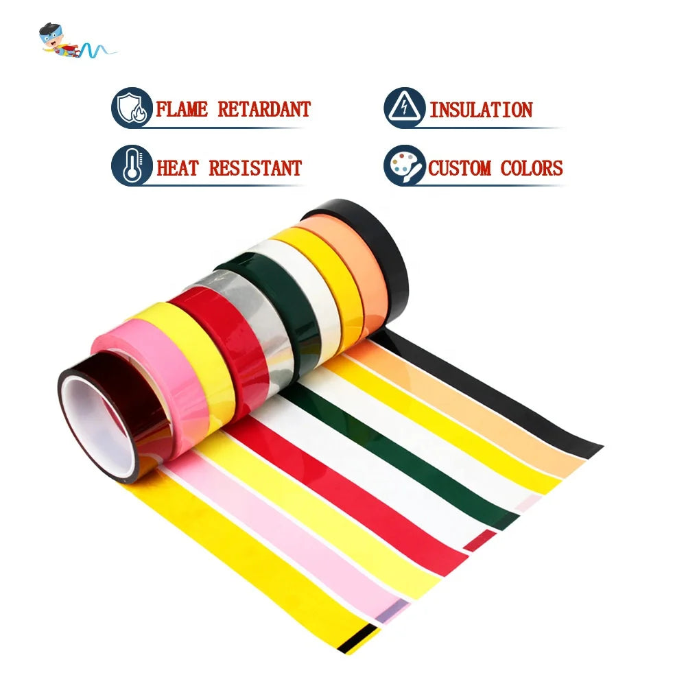 2- Whiteboard Pinstripe Desktop Positioning Electrical Transformer Mara Polyester PET Film Acrylic Glue Mylar Self Adhesive Tape