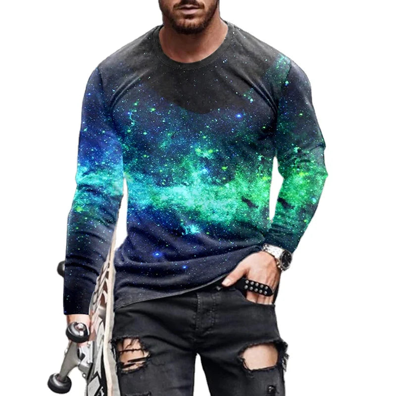 Top Fashion T-Shirt Pour Hommes Men Dress Shirts Breathable All Over Printed Sublimation Shirt for Men African Clothing for Men