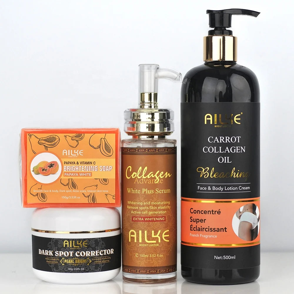 Hot Selling Anti Aging Facial Kit Skin Care Set (New) for Women Natural Organic Whitening Brightening Skin Care Set