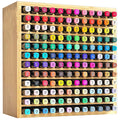 144 Markers  Bamboo Art Storage Organizer Rack  Art Markers Pens Colored Pencils  Holder for Home Classroom Office Desk Decor