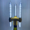Triangle Head Rechargeable Led bar Stick Champagne Bottle Display LED Strobe Baton Flashing LED Bottle Sparkler Light for Party
