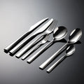 304 Stainless Steel New Western Style Cutlery Knife Fork Spoon Edge Wrapped Steak Thickened High Aesthetic Hotel Use Flatware