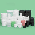 Empty Plastic Jar for Liquid Screw Tops and Inner Security Seal for Canning Glue Chemicals