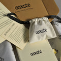 Luxury Custom LOGO Kraft Brown Paper Cardboard Slide Drawer Bracelet Jewelry Box Gift Packaging Solution