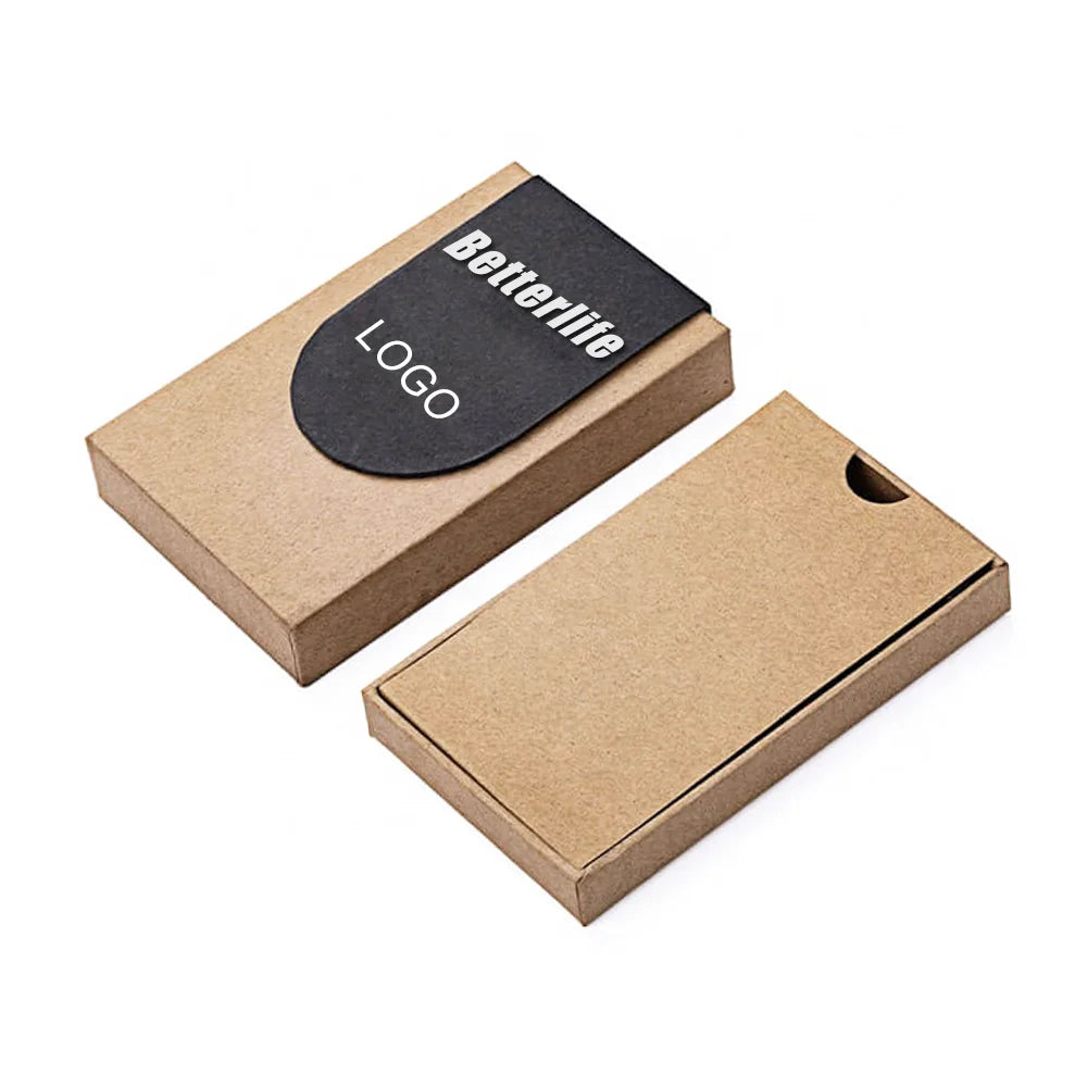 Luxury Gift Childproof Cardboard Box Custom 1ml Package Box Childproof Gift Packaging Slide Out Window PVC Drawer Box