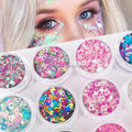 2024 New Arrivals Biodegradable Cosmetic Grade Extra Fine Glitter Confetti Matte Chunky Glitter