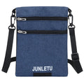 Outdoor Passport Bag ID Card Unisex Sling Small Passport Wallet Holder Card Bag