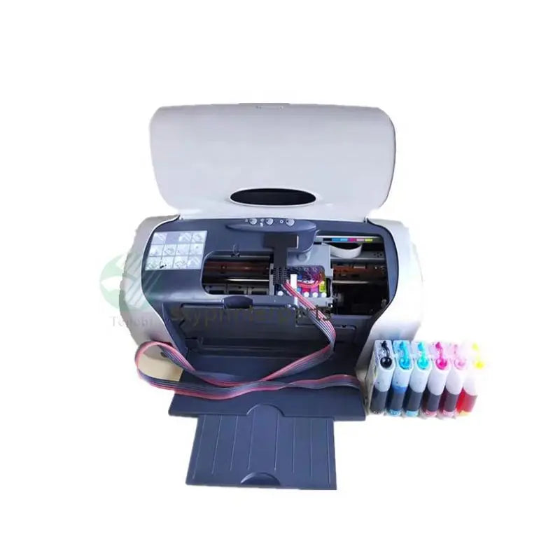 China Supplier A4 Size Sublimation Inkjet Printer Machine for Epson R230 Printing Machine with Second Hand Print Head New CISS