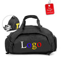 Wholesale Fashion Custom Logo Duffel Bag with Shoe Compartment Eco Friendly Outdoor Gym Sport Travel Duffle Bag Backpack