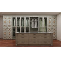Gold Deep Carving wardrobe large clothes storage cupboards for bedroom Wardrobe