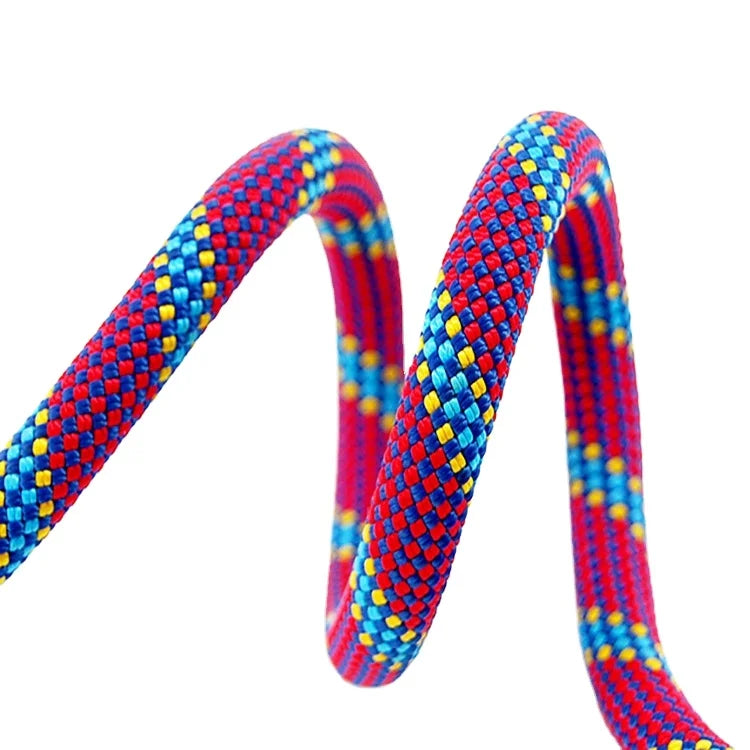 6-20mm Braided Rope 8mm/10mm/14mm/18mm EN892 Nylon Dynamic Climbing Rope