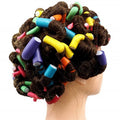 Soft Hair Curlers for Women for Sleep DIY Magic Heatless Curly Styling Tools Bendy Foam Curls Modeler Rollers