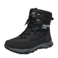 Wholesale Men Boots Winter Shoes Thicken Fur Anti-slip Waterproof Snow Boots Men Rubber Women Ankle Boots