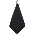 11.8 *11.8inch Absorbent Microfiber Waffle Pattern Golf Towel Cleaning Golf Ball Premium Golf Towel with Carabiner Clip