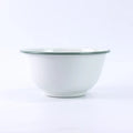 Salad Bowl Noodle Rice Bowl Snack Fruit Bowls Durable Vintage Enamel Soup Plate Food Container Kitchen Tableware