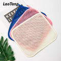 Double Sided Man Wash Cloths Bath Exfoliating Body Face Washcloth Scrub Cloths Wipe Washcloths Towel for Body Shower
