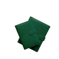 2025 Retro High Quality Green A6/A5 Retro Office Notebooks Creative Magnetic Buckle Binder Diary Notebook Agenda Convenient