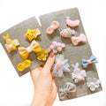 MIO Popular Hair Pin Set Various Styles Mixed Hair Clip Sets for Kids Girls Cute Star Flower Shape Sweet Hair Accessories