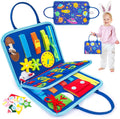Toddler Busy Board with DIY Page 20 in 1 Montessori Toys Sensory Activity Toys Preschool Educational Toys Child Sensory Book