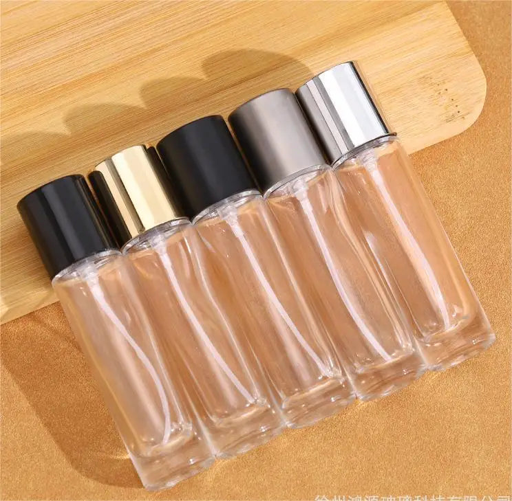Hot Selling Personalised Elegant Round Perfume Glass Bottle