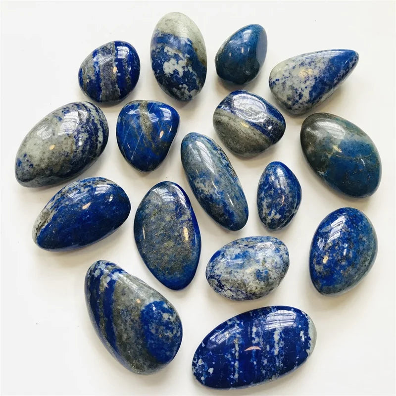Natural Healing Lapis Lazuli Gravel Crystal Tumbeld Stone for Decoration