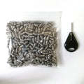 316 Stainless Steel Surfboard and Paddle Board Fin Screws 8mm-14mm Surfboard Fins Tool with Lock Plate