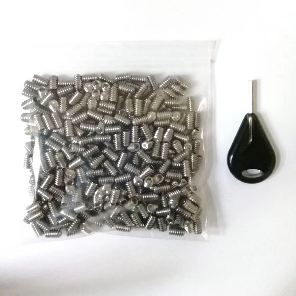 316 Stainless Steel Surfboard and Paddle Board Fin Screws 8mm-14mm Surfboard Fins Tool with Lock Plate