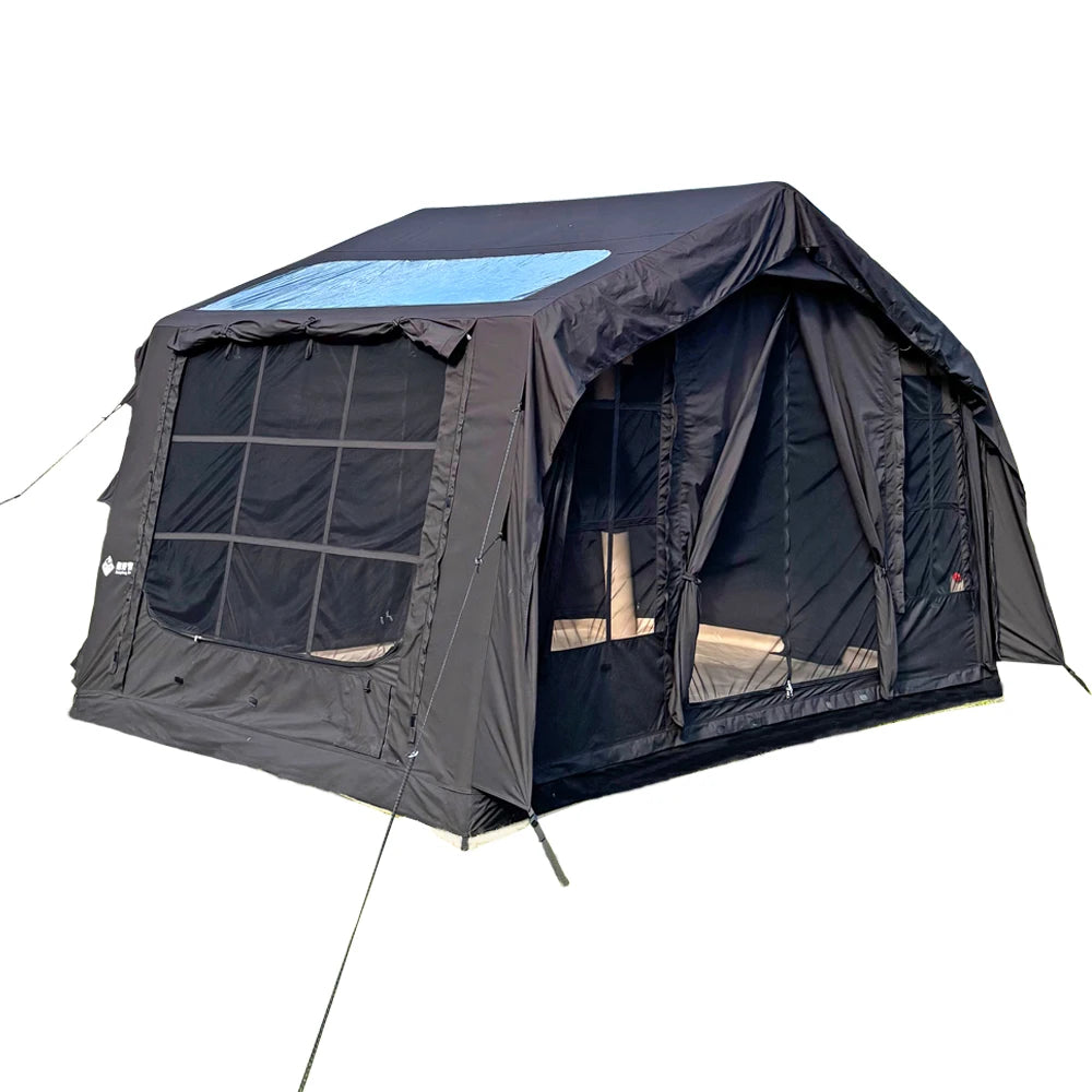 Large Outdoor Expandable Air Tent Inflatable Camping Tent Family Outdoor Inflatable Tent With Canopy MegaBDM