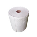 Oilspillpro White 100% Polypropylene Dimpled Mat Oil Only Absorbent Roll Environmental for Spill Control Model OOA-R0200 Made