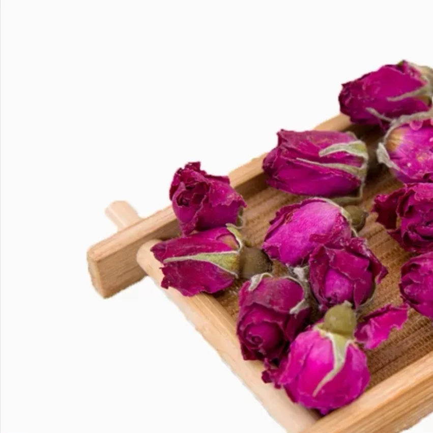 100% Pure High Quality Dried Flowers Tea Rose Bud Petal Loosen Flavored Tea Health Slimming Bulk