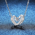 Factory Wholesale S925 Sterling Simple Clavicle Chain Retention Niche Free Light Luxury Cold Wind 0.3Carat Moissanite Necklace