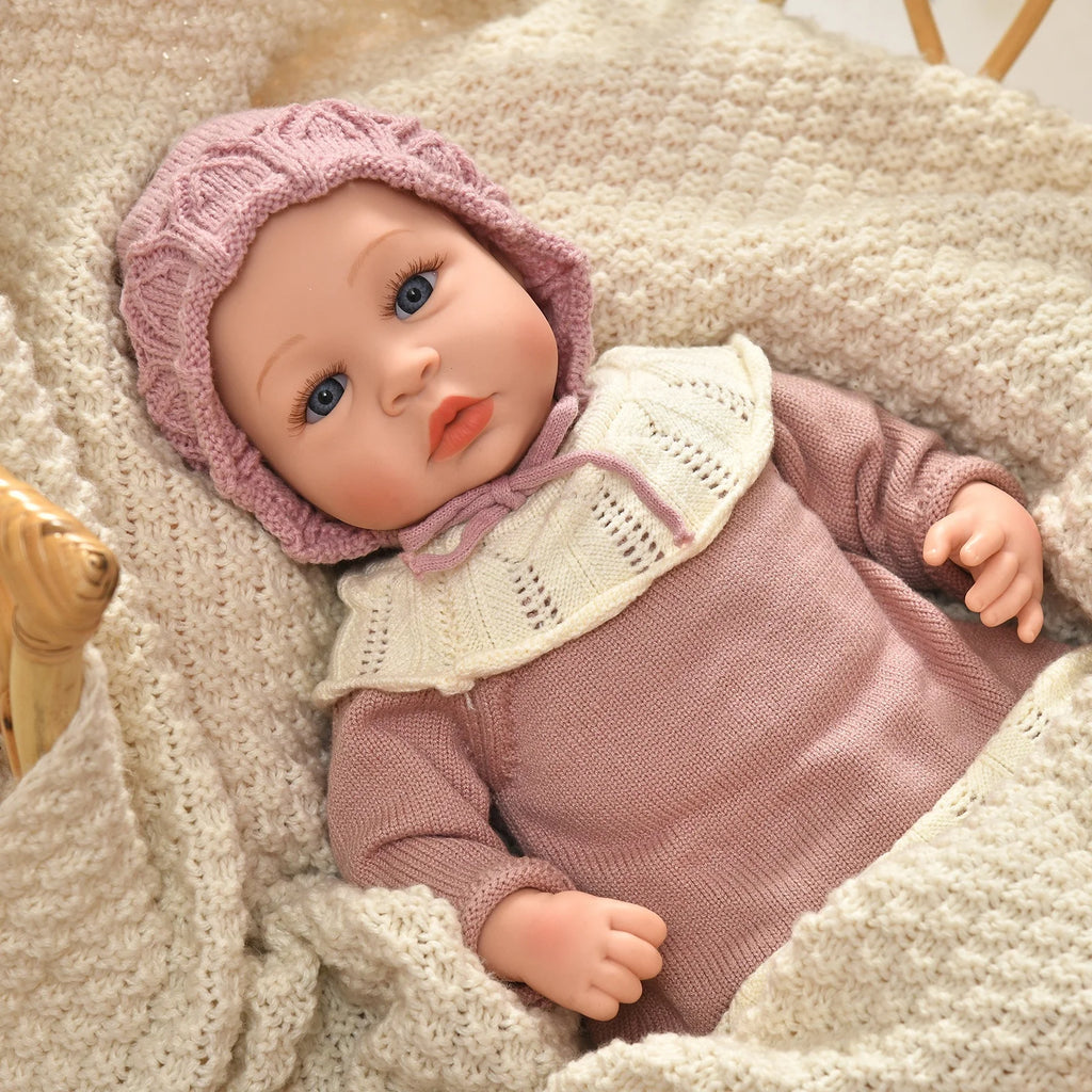 New Rebron Dolls Lifelike 45cm Function Music Baby Realistic Girl Dolls Reborn Baby Dolls Kids Toys for Girls