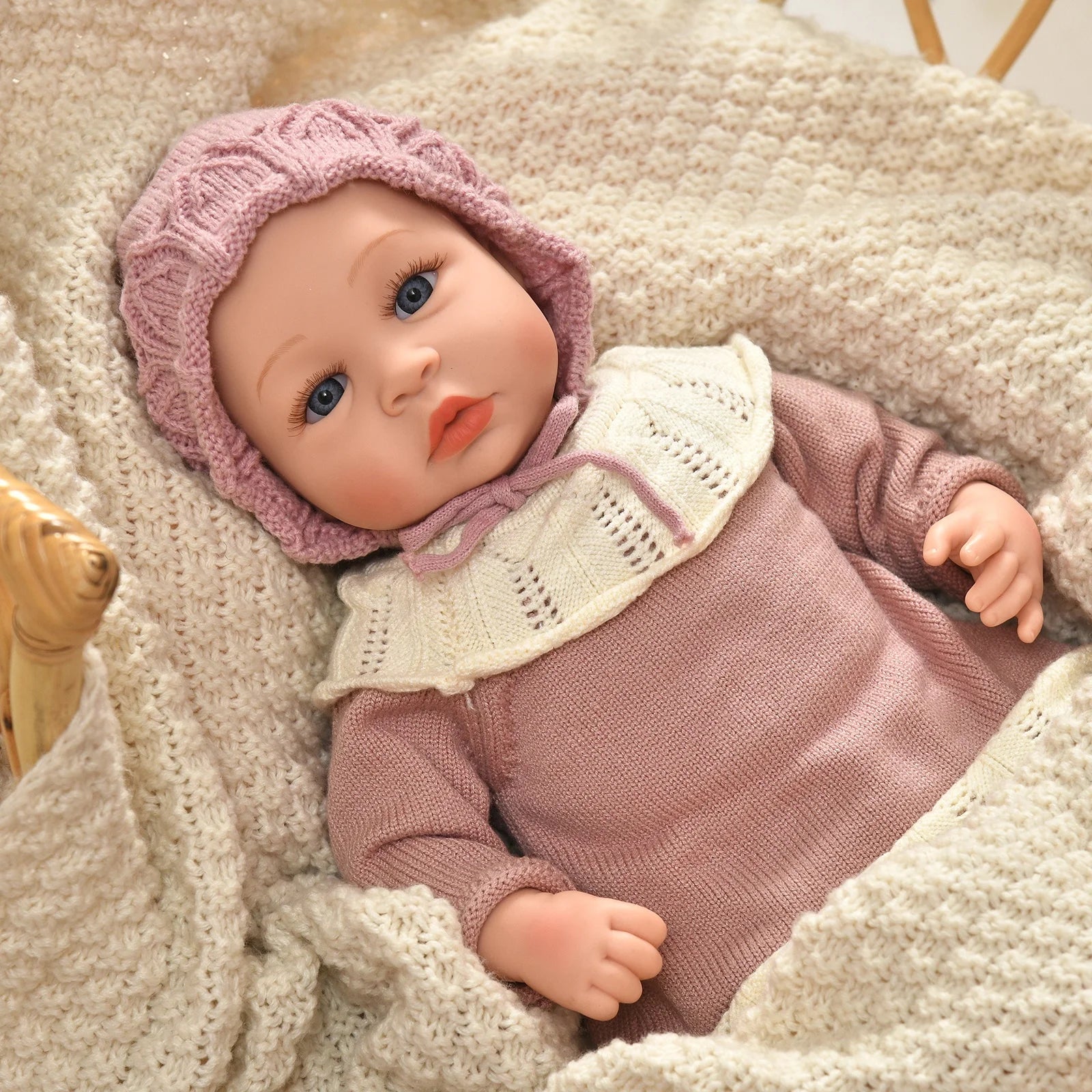 New Rebron Dolls Lifelike 45cm Function Music Baby Realistic Girl Dolls Reborn Baby Dolls Kids Toys for Girls