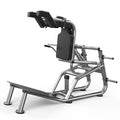 Hack Squat Machine Leg Press Leg Muscle Training Oval Tube Hack Squat Machine Sale JLC-H7330