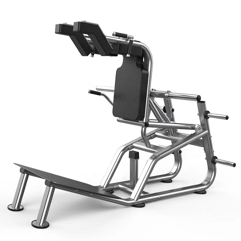 Hack Squat Machine Leg Press Leg Muscle Training Oval Tube Hack Squat Machine Sale JLC-H7330