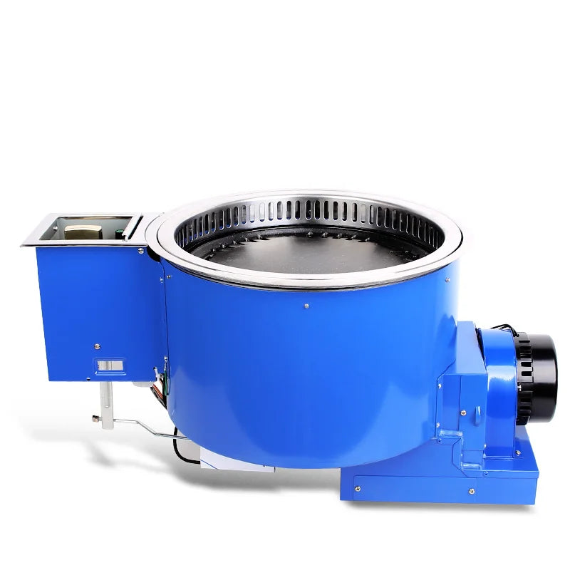 Korean Indoor Commercial Gas Charcolal Bbq Grill Smokeless BBQ Grills Liquefied Natural Gas Charcoal BBQ Roaster With Motor Fan MegaBDM